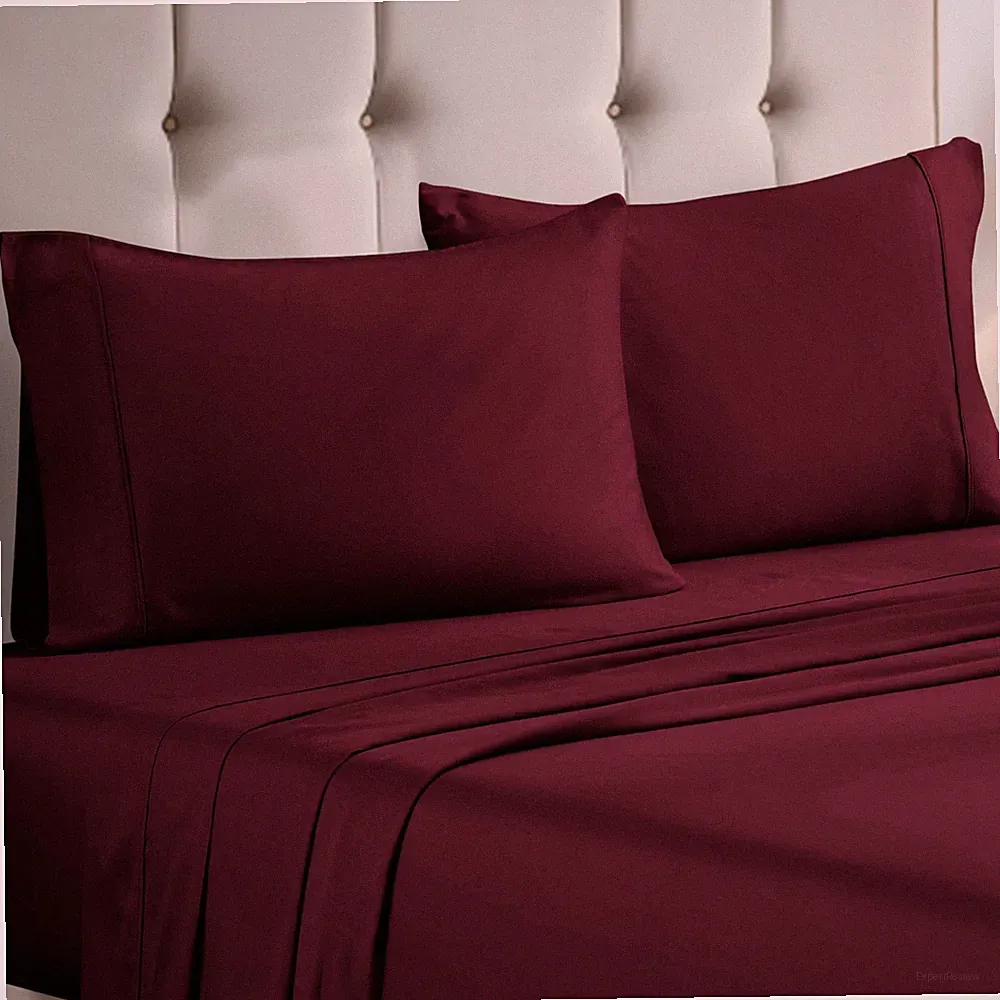 100% Egyptian Cotton 700 Thread Count 2 Piece Pillowcase Set