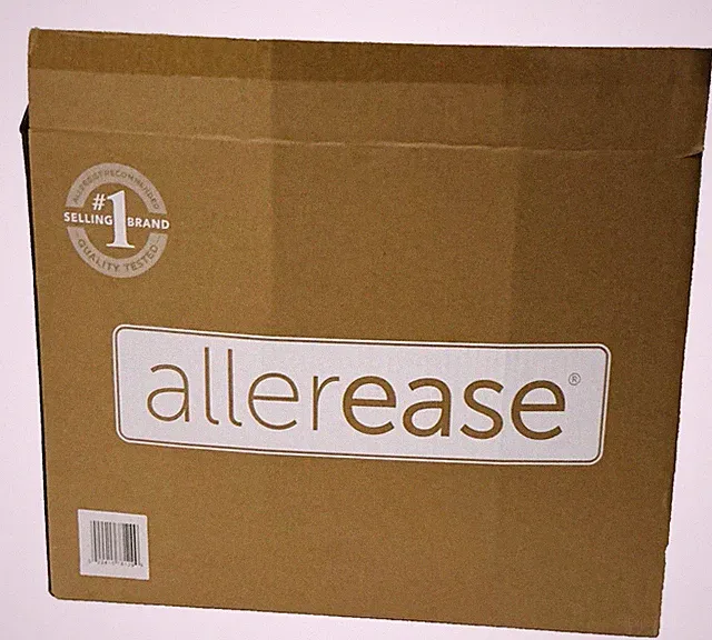 AllerEase 100% Organically Grown Cotton Top Waterproof Mattress Pad King Size...