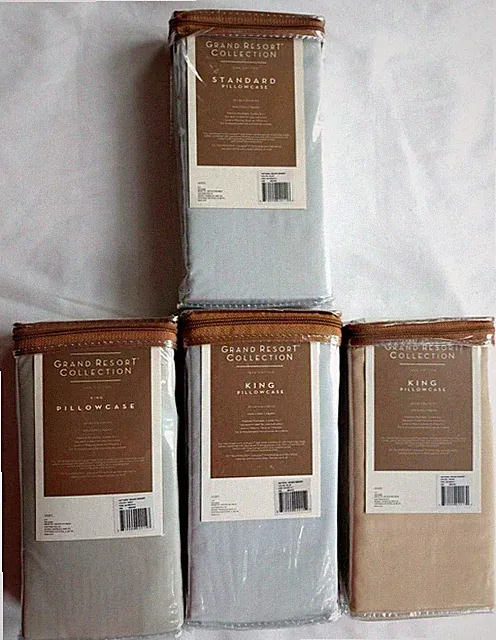Grand Resort Collection Cotton 700 Thread Count Pillowcases 2-Pack