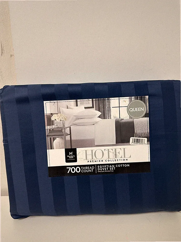 Hotel Premier Collection 700 Thread Count Egyptian Cotton Duvet Set | Queen